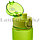 Бутылочка для воды пластиковая с поилкой 500 мл зеленая, фото 3