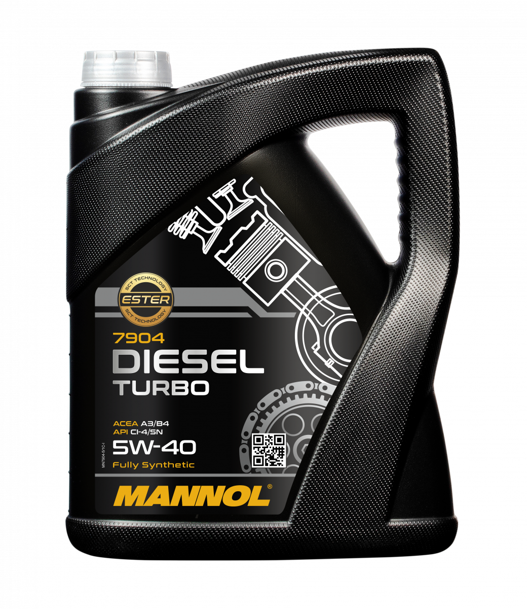 MANNOL Diesel Turbo 5W40 CI-4/SN 5L