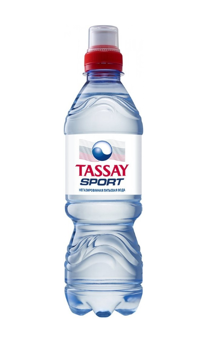 TASSAY Спорт, природная питьевая вода, негазированная, 0.5 л