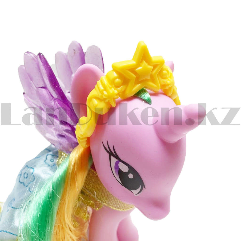 Игровой набор Lovely Pony с аксессуарами для волос розовая - фото 9 - id-p100461644