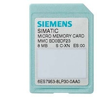 SIMATIC S7, микрокарта памяти MMC, 8 МБ, 6ES7 953-8LP31-0AA0