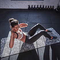 Йога коврик для фитнеса с принтом (0.6*61*183 см), фото 3