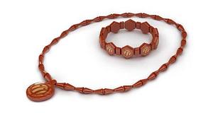 Комплект Здоровье (бусы и браслет) Nuga Best