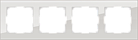 Рамка на 4 поста /WL01-Frame-04 (дымчатый, стекло)