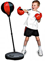 Детский набор для бокса напольный Чемпионский высота 80-110 см.