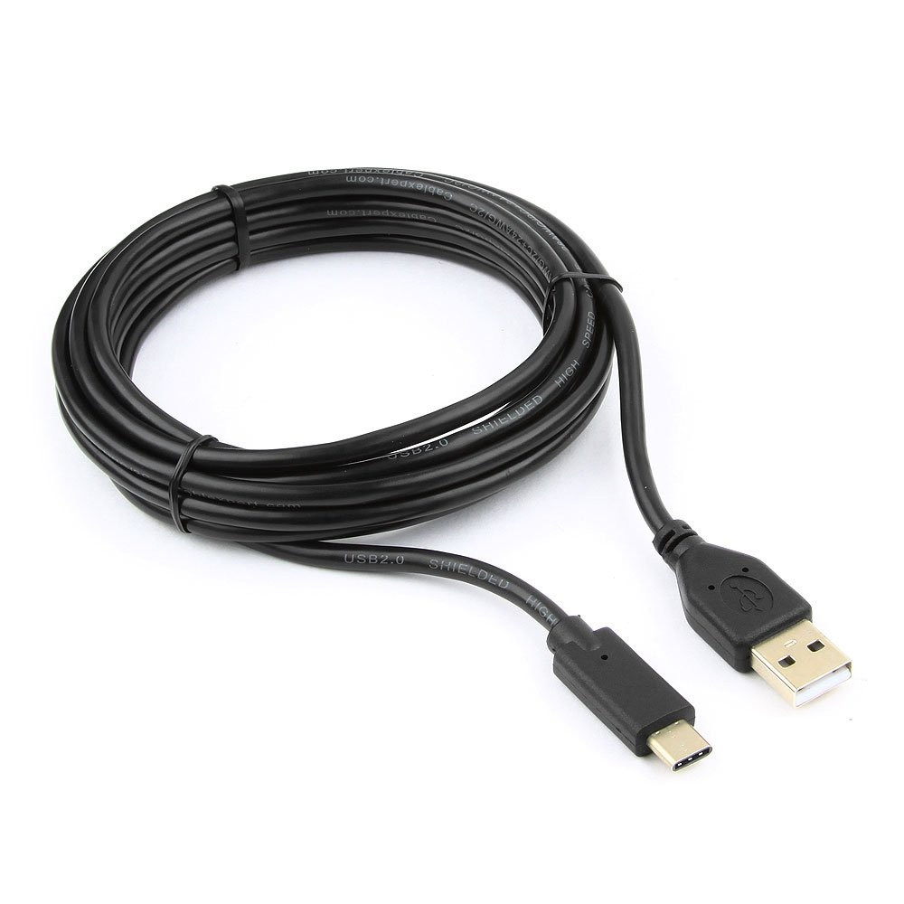 Cablexpert CCP-USB2-AMCM-10 Кабель USB USB2.0 AM/USB Type-C, 3м, пакет