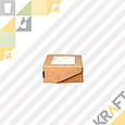 Коробка с окном 300мл 100*80*35 (Eco Tabox 300) DoEco (50/600), фото 4