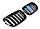 Решетка радиатора на X5 (E70) 2006-13 тюнинг дизайн M (Черный цвет+M Color), фото 2