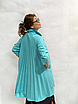Женское платье-рубашка So french. Франция. Размеры-EUR 38-46. Цвет: ментол/бежевый/зеленый, фото 4
