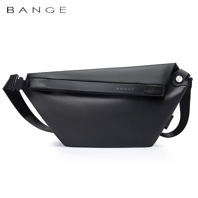 Поясная сумка бананка кросс-боди слинг Bange BG-7396 (черная)