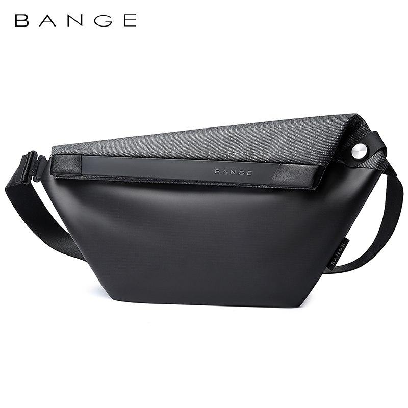 Поясная сумка бананка кросс-боди слинг Bange BG-7396 (серая)