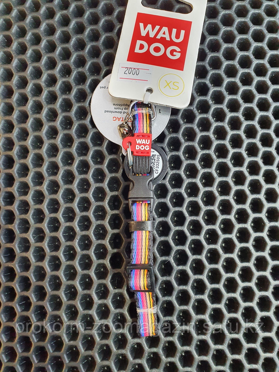 Ошейник для собак Waudog Nylon, ширина 10 мм, длина 20-30 см - фото 1 - id-p100492332