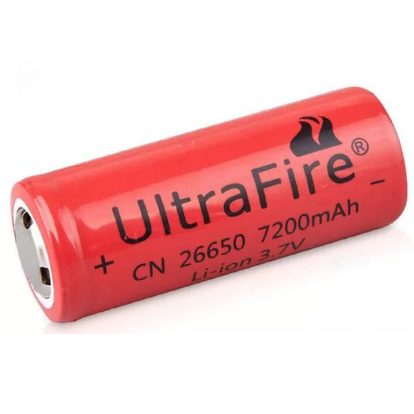 Аккумулятор Ultra Fire 26650 7200mAh 3.7v