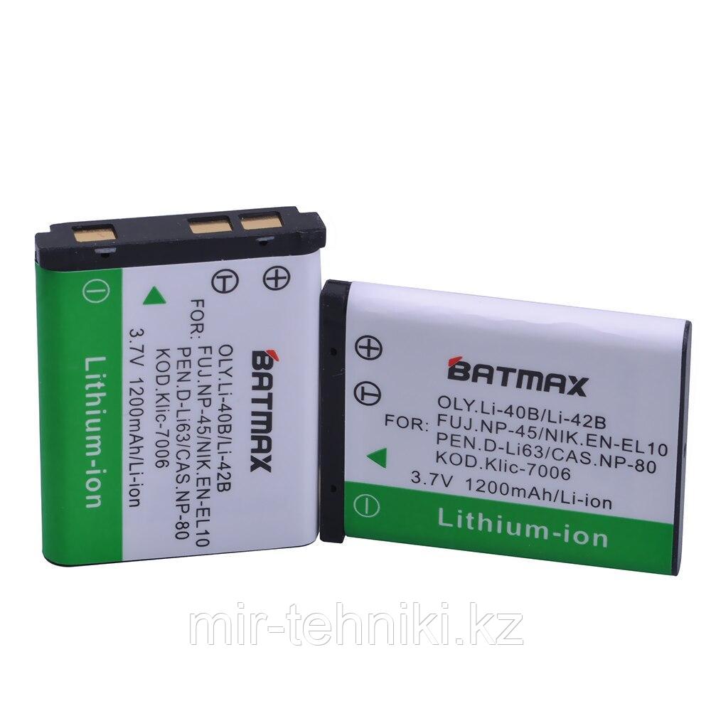 Аккумулятор Batmax NP-45/LI-40B/LI-42B/EN-EL10/D-LI63/NP-80