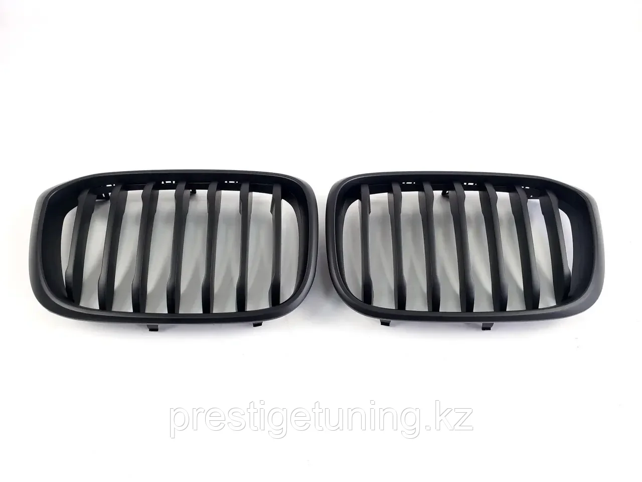Решетка радиатора на BMW X3 (G01) 2017-21 тюнинг ноздри (Черный цвет) - фото 2 - id-p100495246