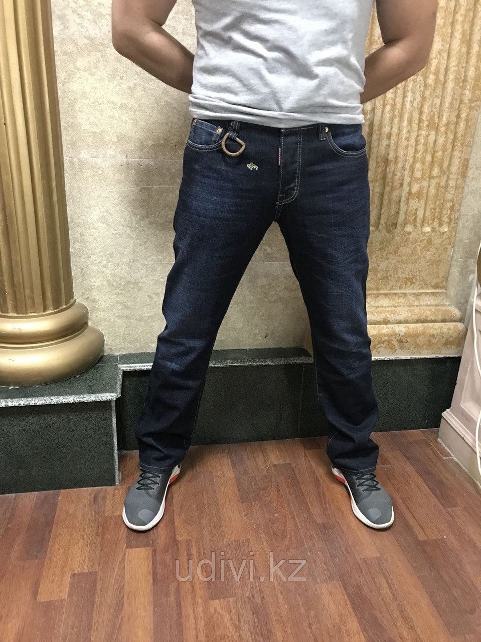 Мужские джинсы Дискуаред синие - фото 1 - id-p100495259