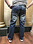 Мужские джинсы Дизель синие, фото 2