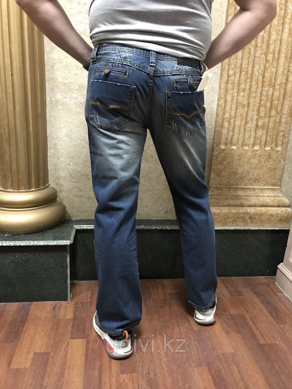 Мужские джинсы Дизель синие - фото 6 - id-p100495354