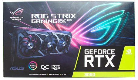 Видеокарта asus rog strix rtx 3060 12gb, фото 2