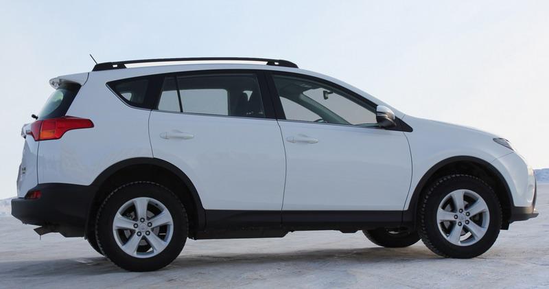 Рейлинги для автомобиля Toyota RAV4 / Тойота РАВ4 с 2013-2019 - фото 8 - id-p41972927