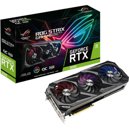 Видеокарты Asus rog strix RTX 3090, фото 2