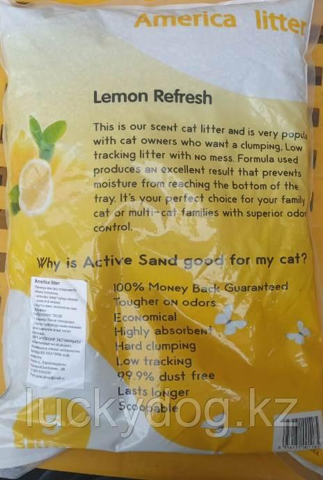 America Litter 5л (4кг) Лимон наполнитель для туалета кошек - фото 2 - id-p100495938