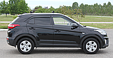 Рейлинги для автомобиля Hyundai Creta 2016-2021 интегрированные, фото 4