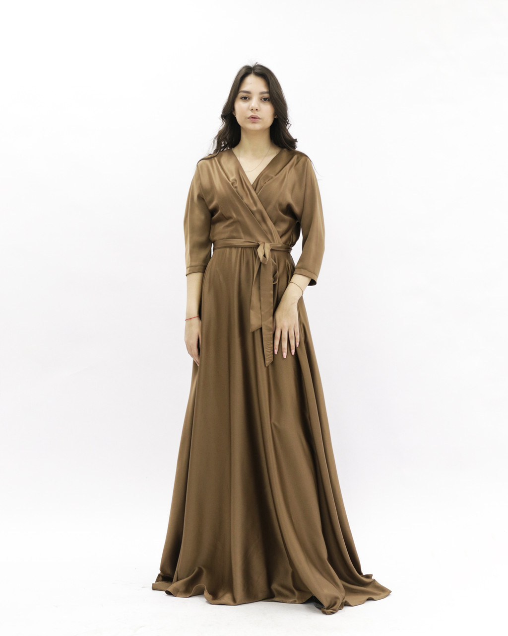 Вечернее платье «UM&H 139682337» коричневое