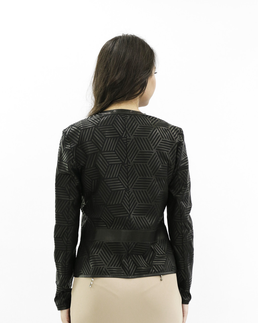 Женская куртка «UM&H 45807788» черная - фото 5 - id-p100497786