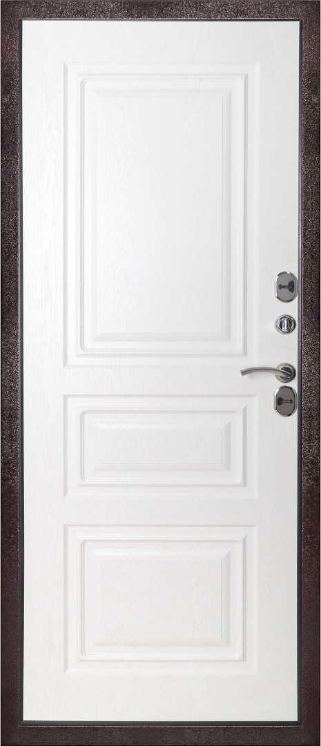 Входная дверь ARGUS Термо Скиф Антик Медь/Белый Ясень (860 мм правое открывание) - фото 3 - id-p100499031