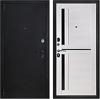 Входная дверь Эталон Царга Т5 Листв.бел./муар (960 мм правое открывание)