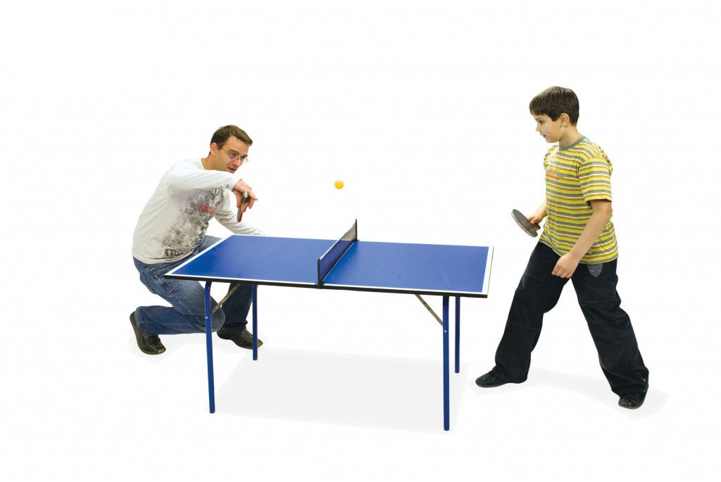 Теннисный стол Start Line Junior с сеткой (Р-р: Д 136 см, Ш 76 см, В 65 см), фото 1