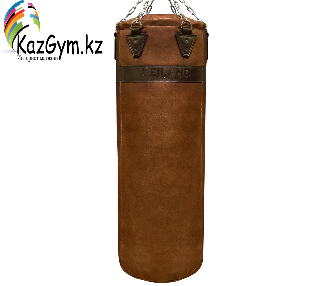 Боксерский мешок из нат. кожи (120х35 см, 40кг), фото 1