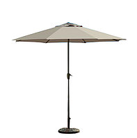 Зонт летний ART-Wave с подставкой (d=2.7м), бежевый