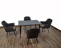 Комплект мебели обеденный "Копенгаген" (4 кресла +стол)