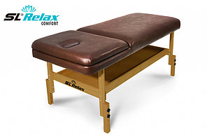Массажный стол стационарный Comfort SLR-10 (коричневый)
