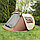 Палатка туристическая JJ-008 коричневая, фото 2