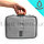 Органайзер дорожный для документов непромокаемый Dream travel 24,5х18,5 см серый, фото 2