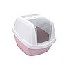 Био-Туалет для кошек Imac Maddy с фильтром и совочком (белый-нежно розовый)