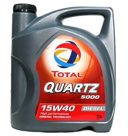 Моторное масло QUARTZ DIESEL 5000 15W40 5л