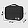 Органайзер дорожный для электронных аксессуаров и провод непромокаемый Тravel 27х20х10 см черный, фото 2