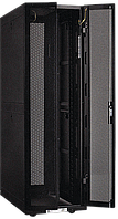 ITK Шкаф серверный 19" 42U, 800х1000 мм передняя двухстворчатая перфорированная дверь, задняя перфорированная,