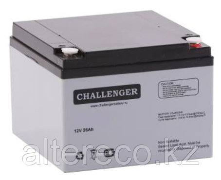 Аккумулятор Challenger A12HR-104W (12В, 26Ач), фото 2