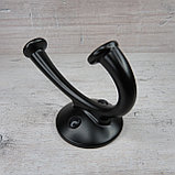 Крючок мебельный 309 черный, фото 3