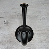 Крючок мебельный 309 черный, фото 4