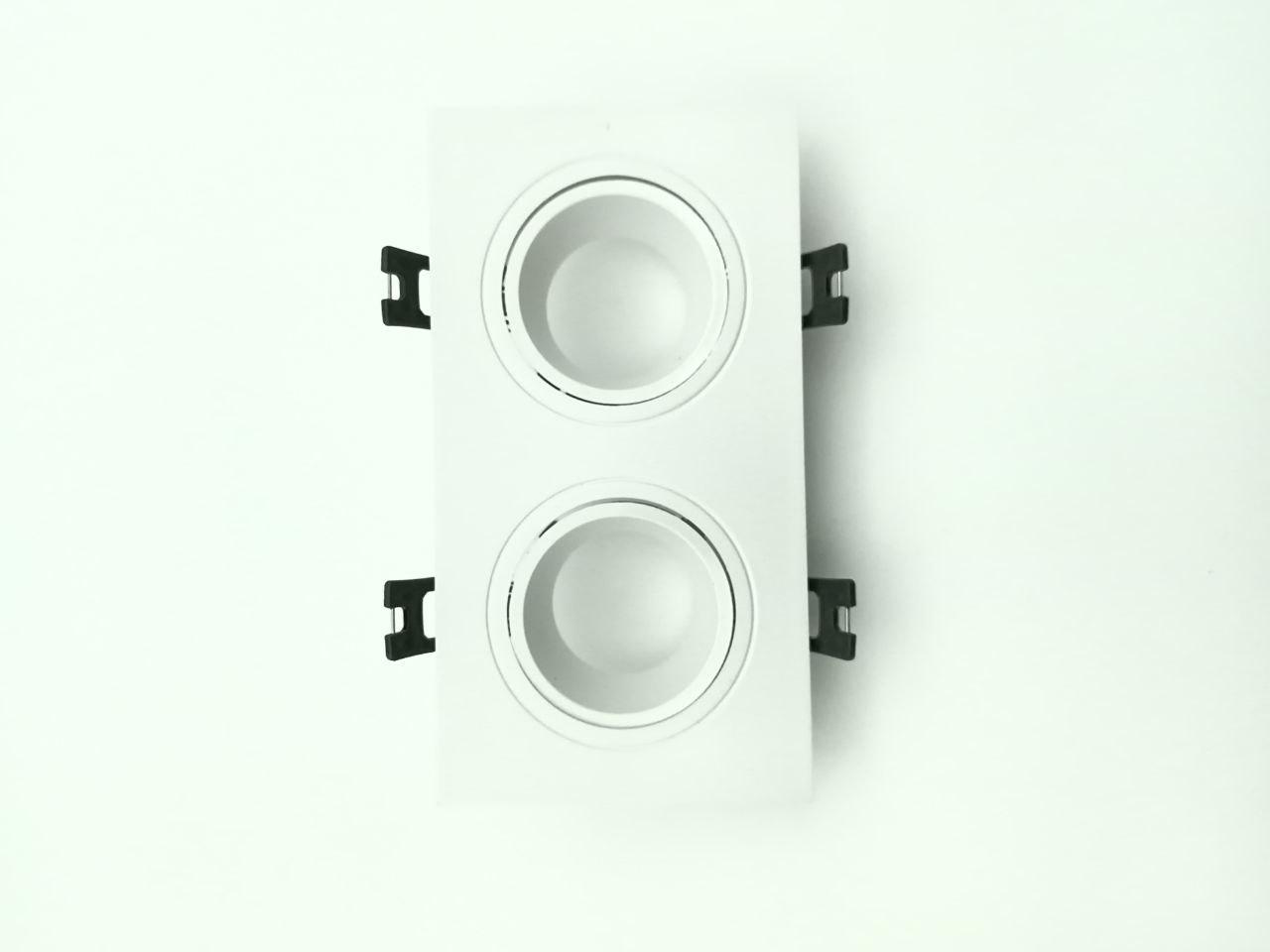 Спот встраиваемый LU LED F2 GU10 белый, фото 1