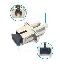 Гибридный адаптер (оптический переходник) SC(M)-LC(F) UPC