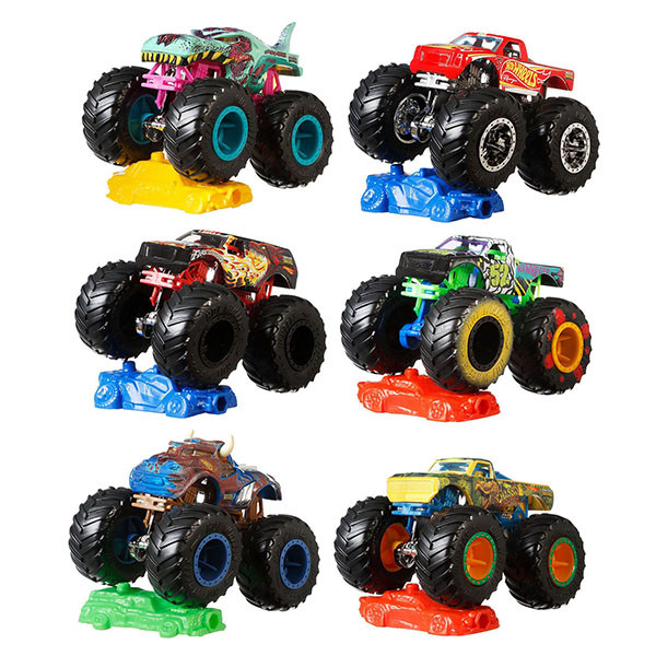 Hot Wheels "Monster Trucks" Серия машинок в ассортименте, 1:64 - фото 1 - id-p73867471