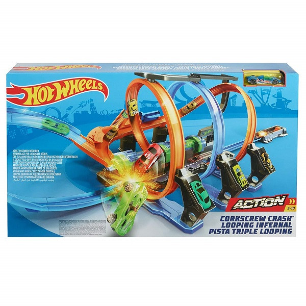 Hot Wheels Игровой набор "ACTION: Винтовое столкновение"