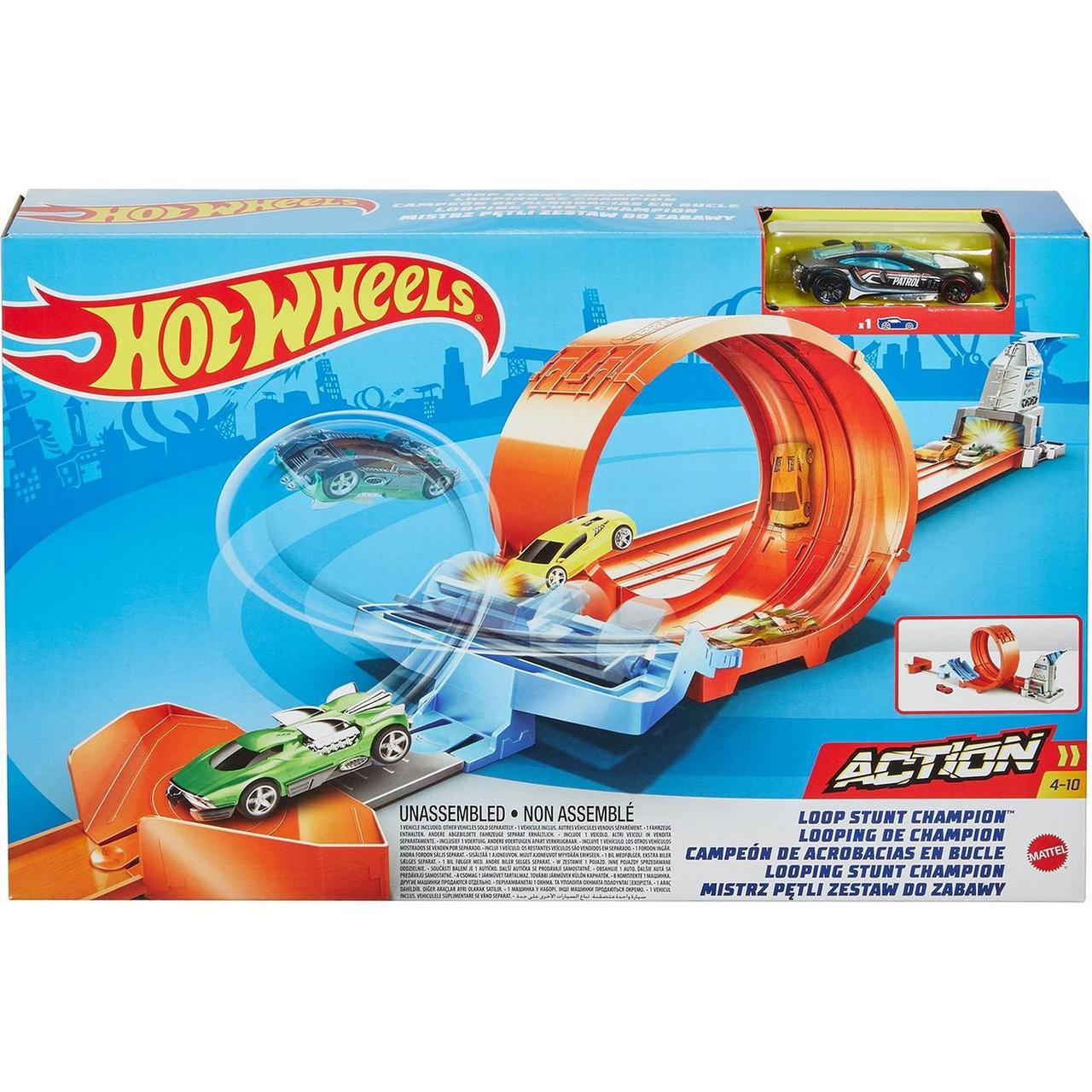 Hot Wheels Набор ACTION. Соревнования за кубок Чемпион по экстремальному дрифту - фото 1 - id-p98358802